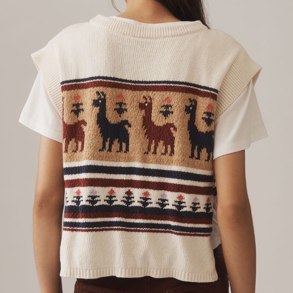 Pilcro Twofer Graphic Sweater - Picture 5 of 10